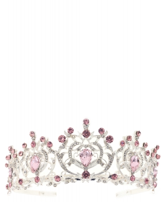 Detailed Casting Tiara  TR330089  SILVER LR